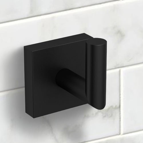 Bathroom Hook, Matte Black Nameeks NNBL003